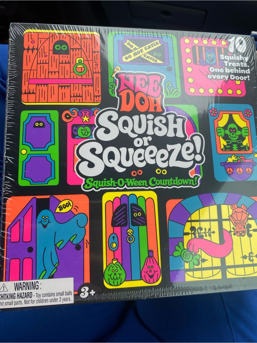 Squish-O-Ween Countdown - Neon Multi